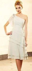 NWT Size 8 Pure Jade Green JADE by Jasmine J4413 one sleeved mother of the bride