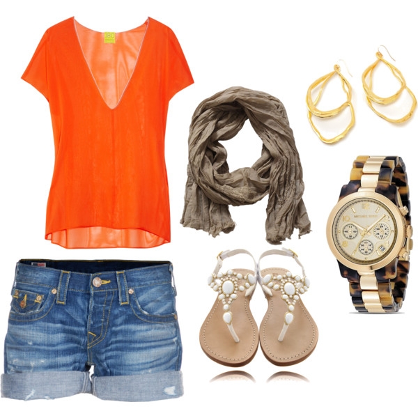 Orange and Brown