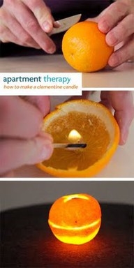 Orange Candle