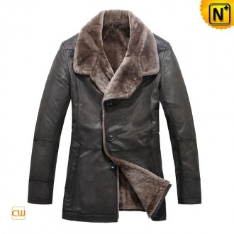 Oslo Mens Shearling Lamb Fur Coat CW819072