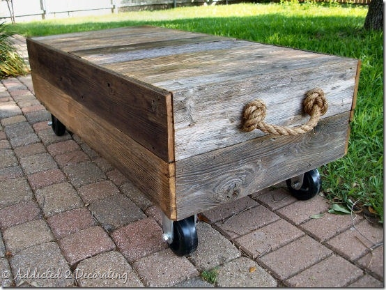 Outdoor Factory Cart Coffee Table - Image 2