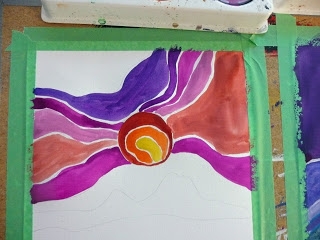 Painting in the style of Ted Harrison  - Image 2