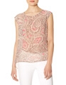Paisley Printed Layering Shell