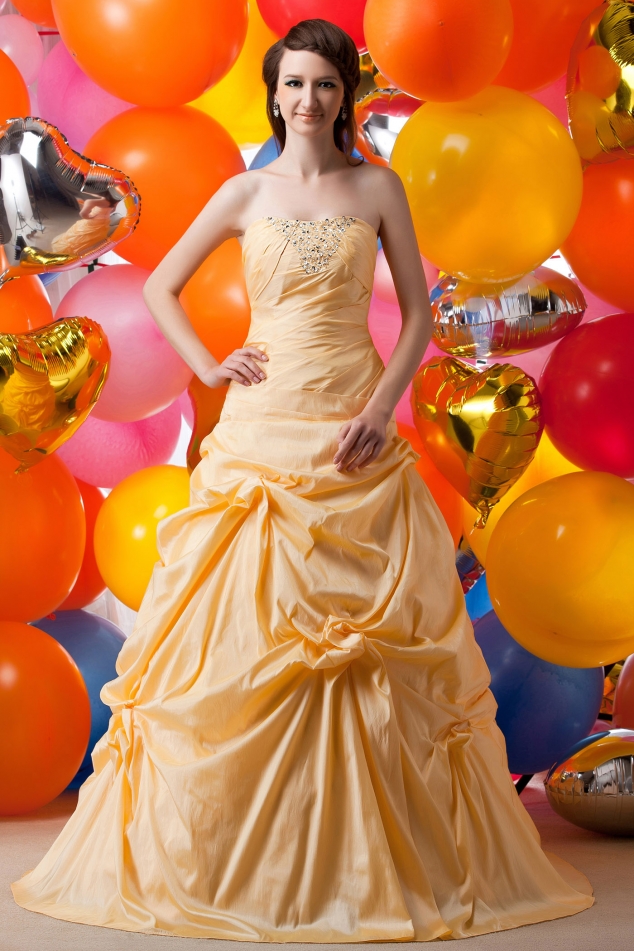 Pick-Ups A-Line Maria Anastasia's Quinceanera Dress