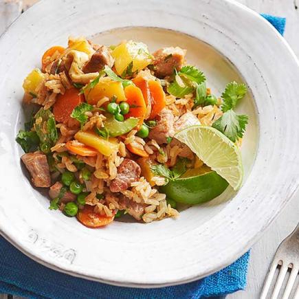 Pineapple Pork Fried Rice