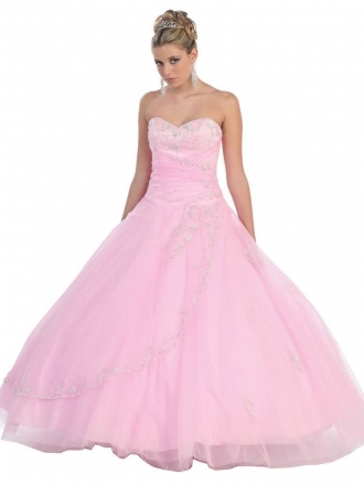 Pink Ball Gown Dresses
