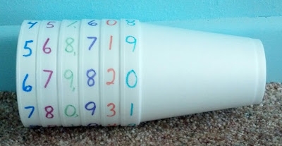 Place Value Cups