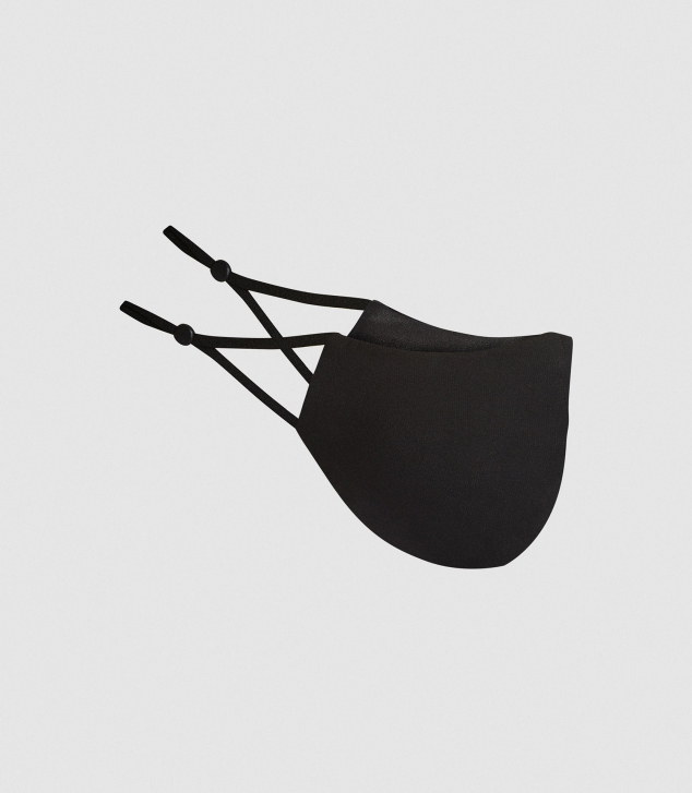 Plain Reusable Silk Lined Face Mask