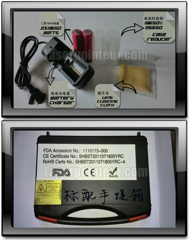 pointeur laser 2000mW - Image 2