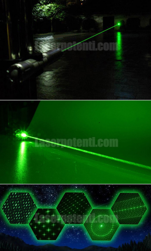Puntatore laser verde 300mW potente - Image 2