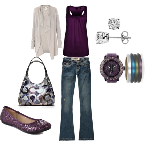 Purple Sequins
