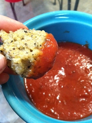 Quinoa Pizza Bites 