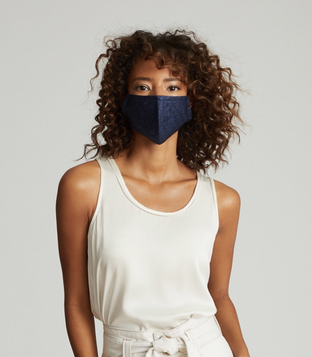 Reusable 3-Layered Fabric Face Mask