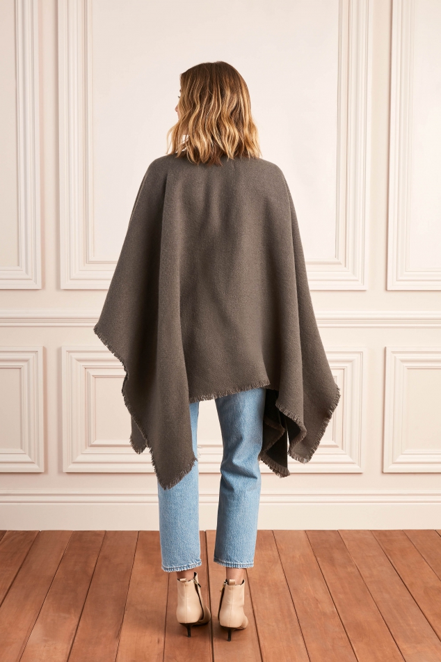 Reversible Blanket Poncho - Image 3