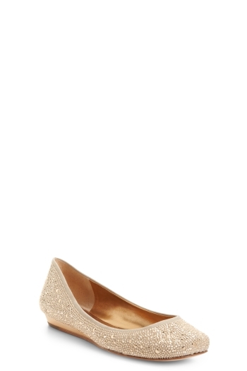 Rhinestone Ballet Flats