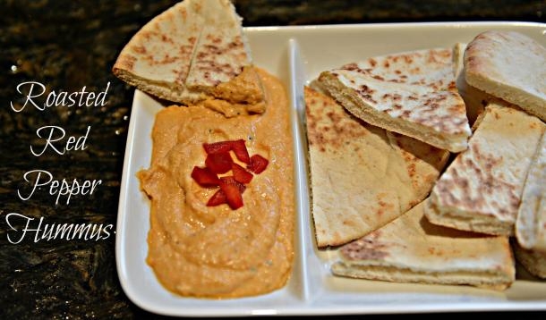 Roasted Red Pepper Hummus