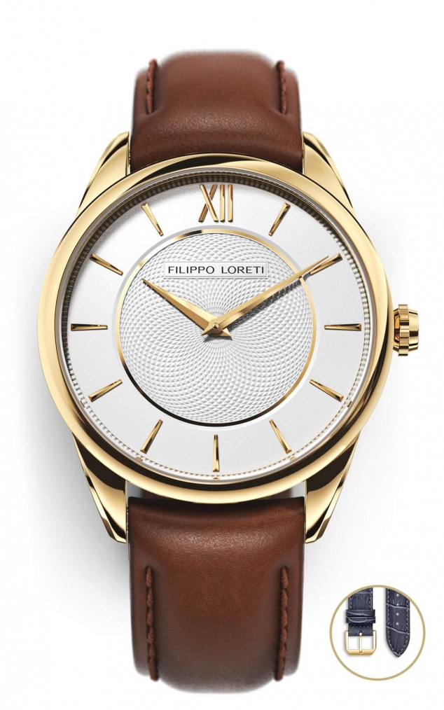 Rome Gold Set Watch
