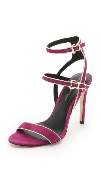 Rosalie Suede Sandals by Rebecca Minkoff