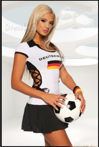 Sexy Plastic Comfortable World Cup Costume