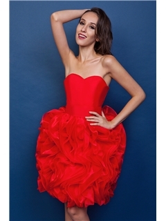 Sexy Sweetheart Mini/Short-Length Beadings Alina's Prom/Homecoming Dress