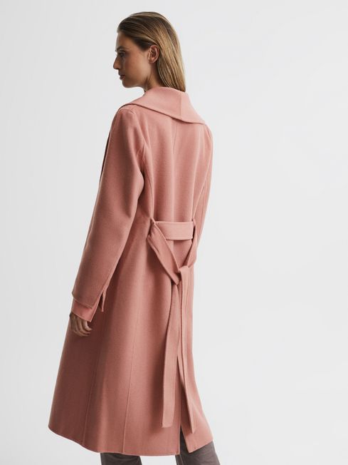 Shawl Collar Blindseam Long Coat - Image 3