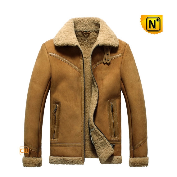 Shearling Bomber Jacket Mens CW856139