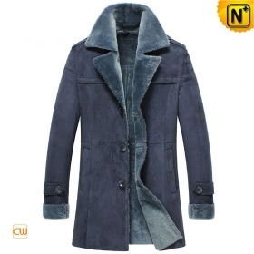 Shearling Lined Sheepskin Leather Coat CW852108