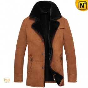 Shearling Sheepskin Coat for Men CW851255