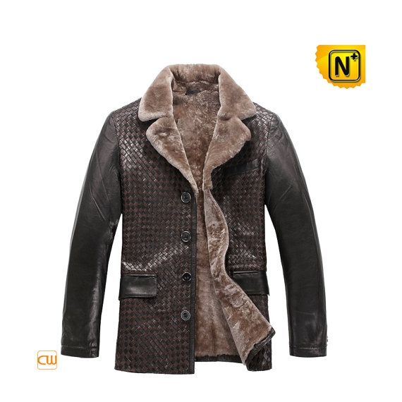 Shearling Winter Coat Mens CW819177