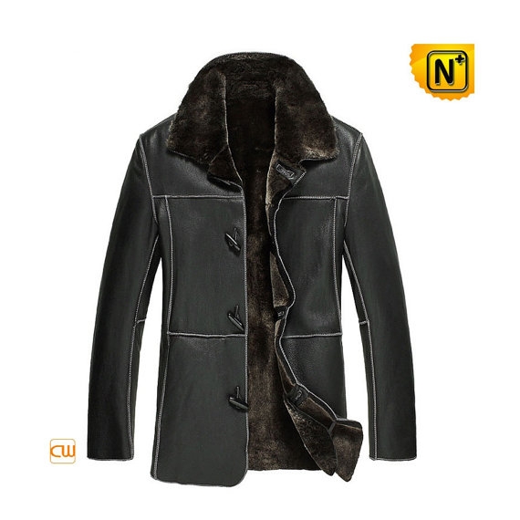 Sheepskin Lined Leather Jacket CW878574