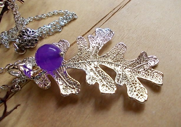 Silver oak leaf - Image 3