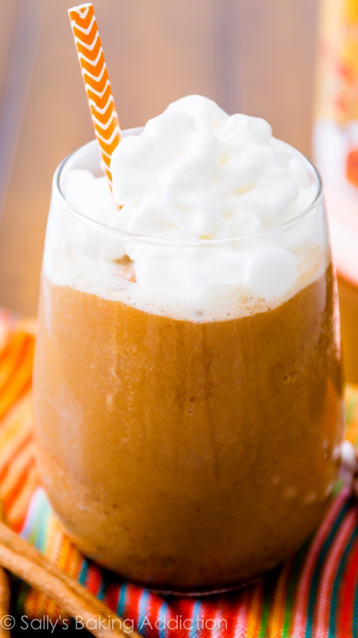 Skinny Pumpkin Frappuccino