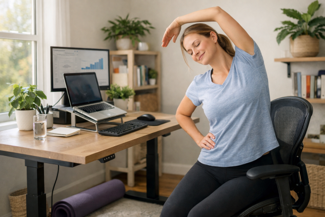 Small Daily Habits That Make Working From Home Easier on Your Body