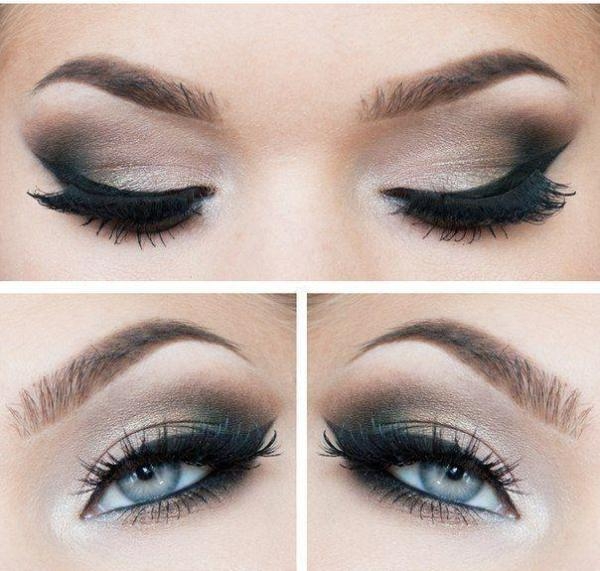 Smokey Eye Tutorial for blue eyes