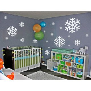  Snow Room Wall Sticker