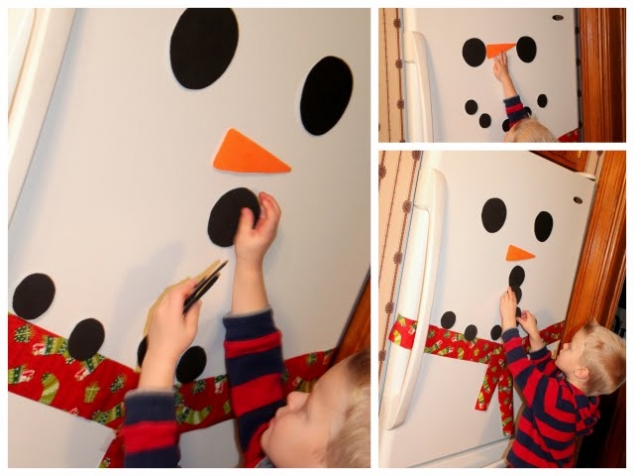 Snowman Fridge Activity - Image 2