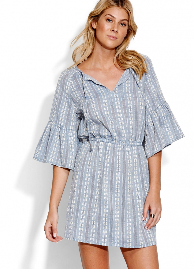 Splendour Dobby Stripe Dress