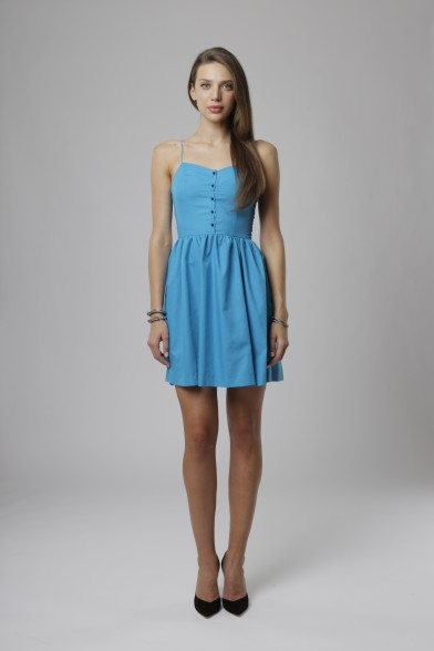 SPRING DRESS - BLUE