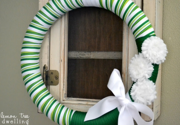 St Patrick's Day wreath - Image 3