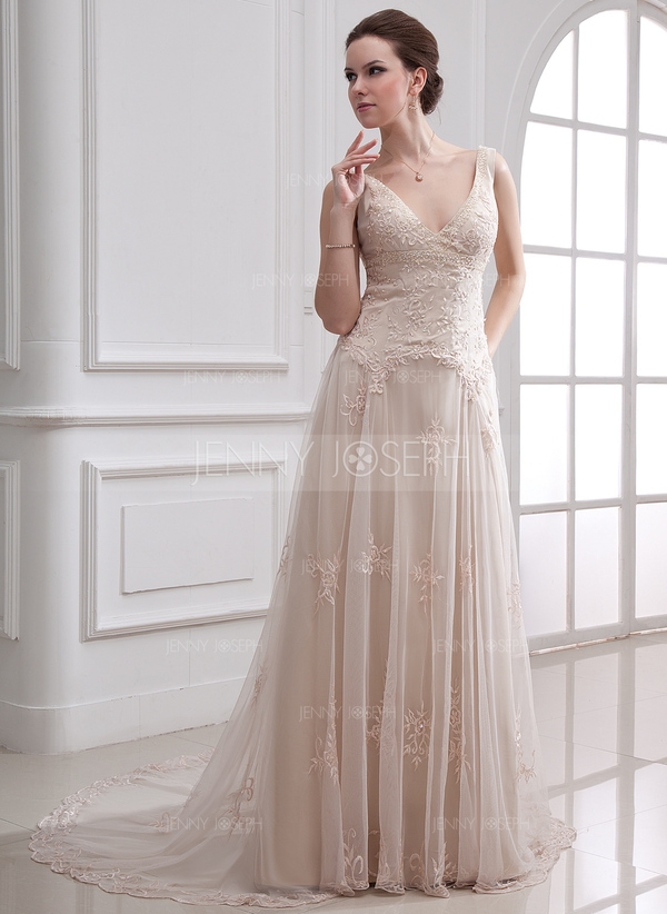 Strapless-Cathedral-Train-Organza-Satin-Wedding-Dress