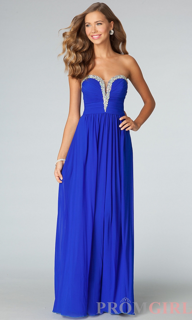Strapless Evening Gown JVN by Jovani