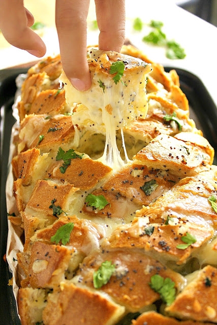 Stuffed Cheesy Bread