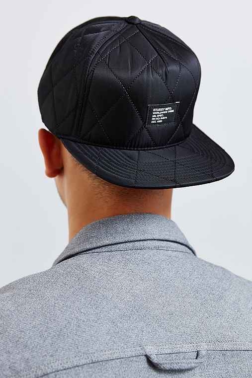 Stussy Quilted Foam Snapback Hat