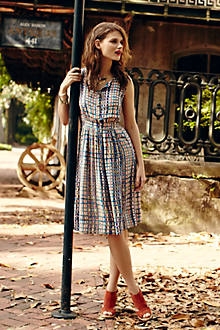 Sunchecked Shirt dress