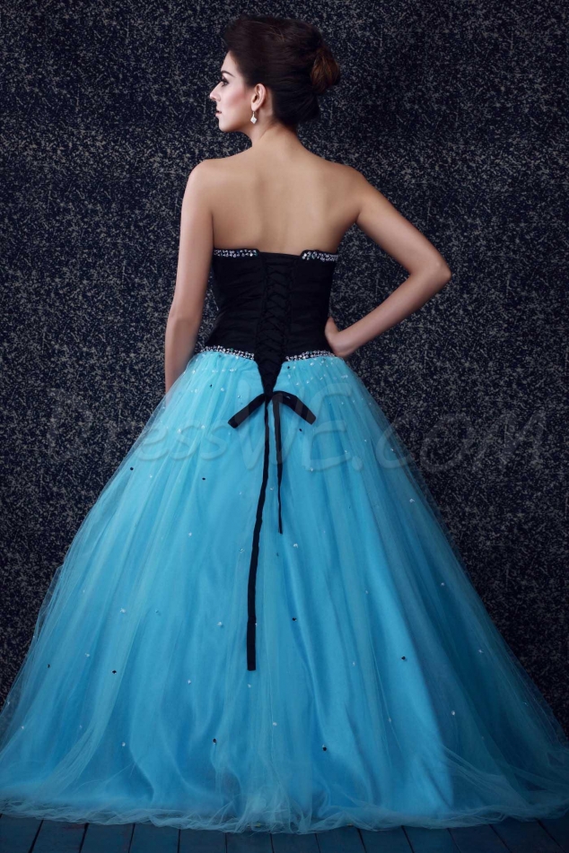 Sweetheart A-Line Floor-Length Taline's Ball Gown/Quinceanera Dresses - Image 2