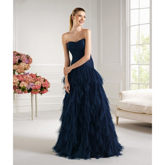 Sweetheart Ruching Floor Length Cocktail Dresses