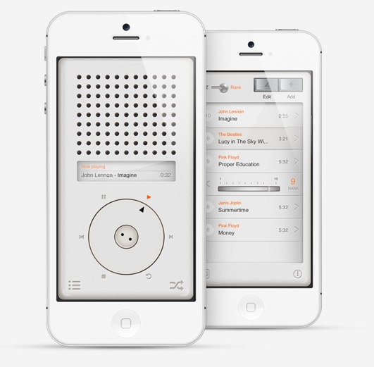 T3 App - Music Player for iPhone
