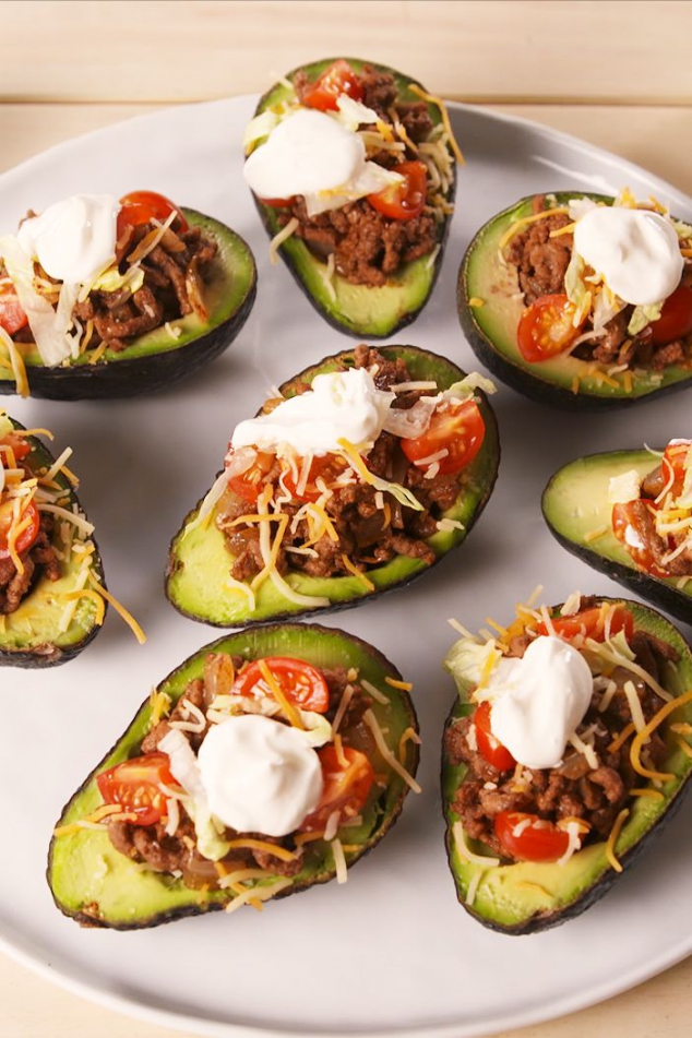Taco Stuffed Avocados