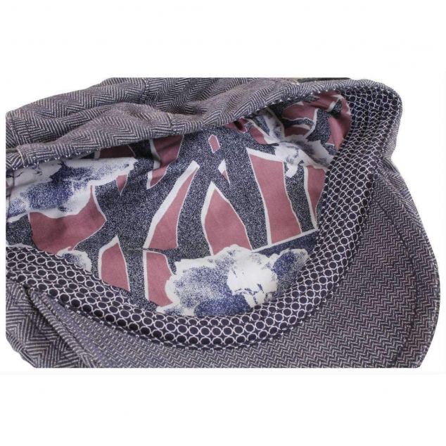 Ted Baker Ricepud Linen Herringbone Flat Cap - Image 3