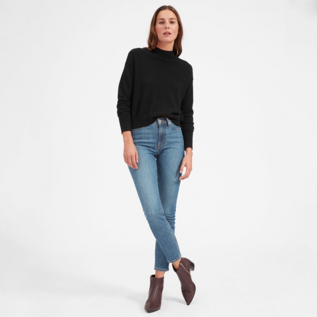 The Cashmere Crop Mockneck